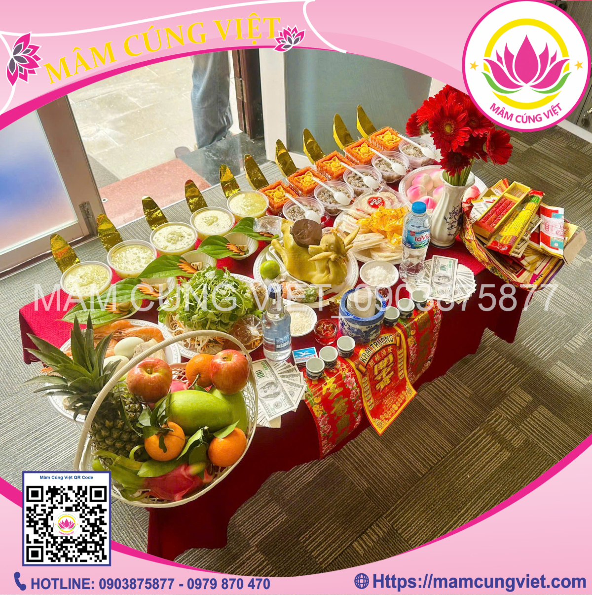 Mâm cúng khai trương nên đặt ở đâu chuẩn phong thủy Hướng dẫn vị trí đặt mâm cúng khai trương trước cửa hàng để đón tài lộc - Mâm Cúng Việt.