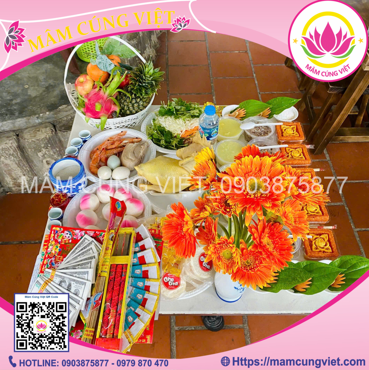 Hoa cúng khai trương chuẩn phong thủy, mang tài lộc và may mắn Hoa cúng khai trương chuẩn phong thủy, mang tài lộc và may mắn